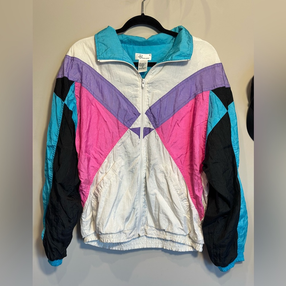 Vibrant Multicolor Bomber Jacket
